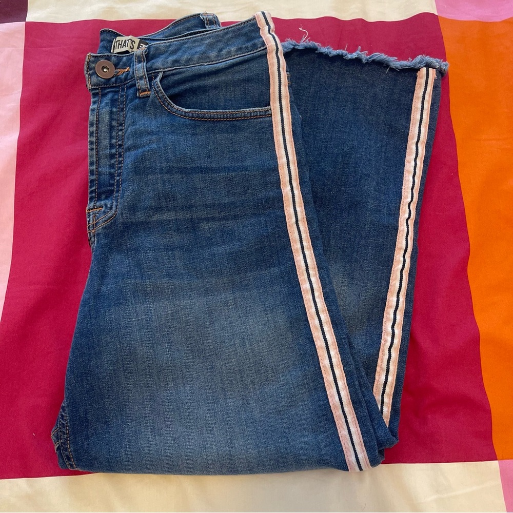 Denim jeans High rise Capri